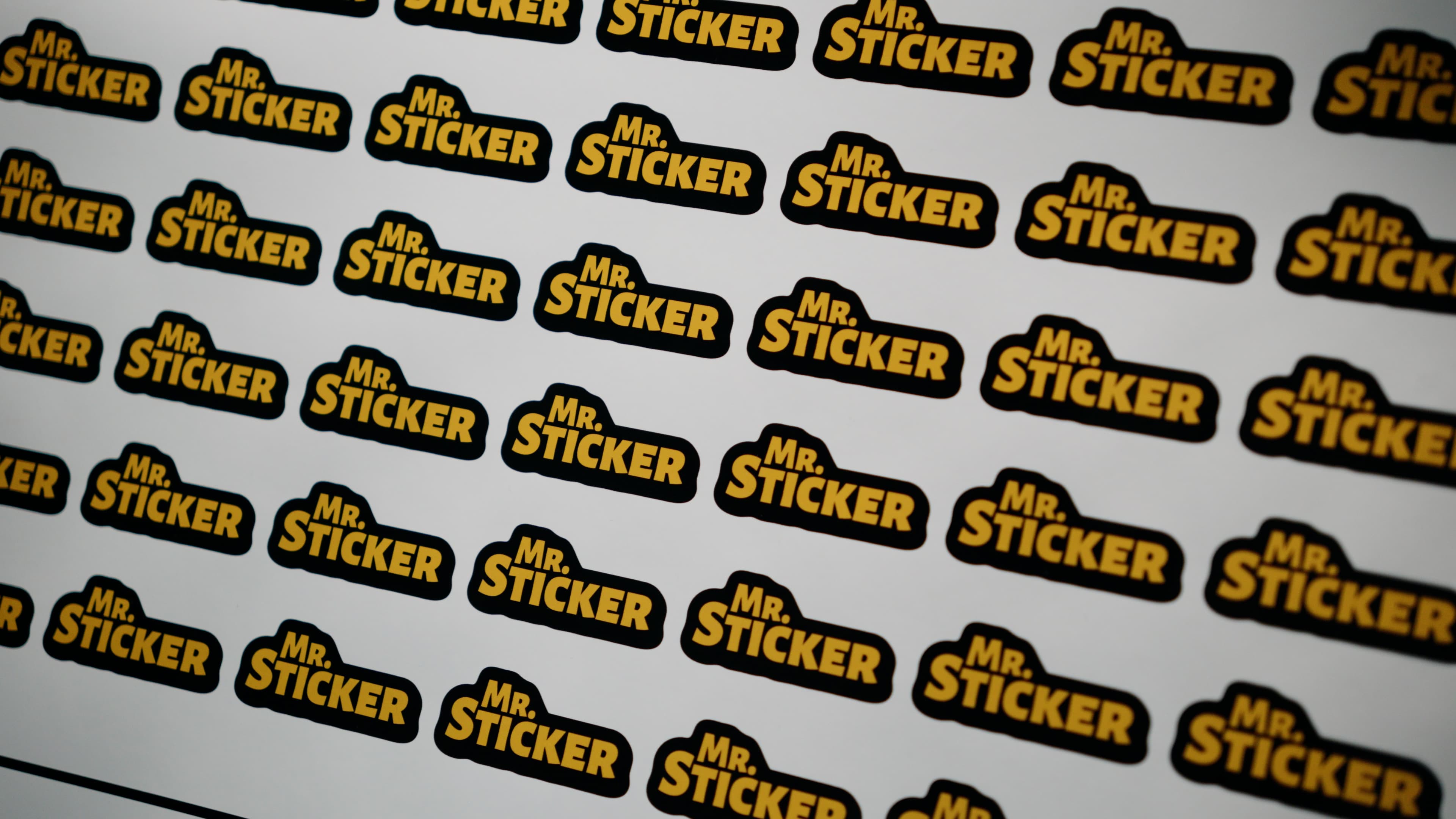 Standard klistremerker - Mr.Sticker