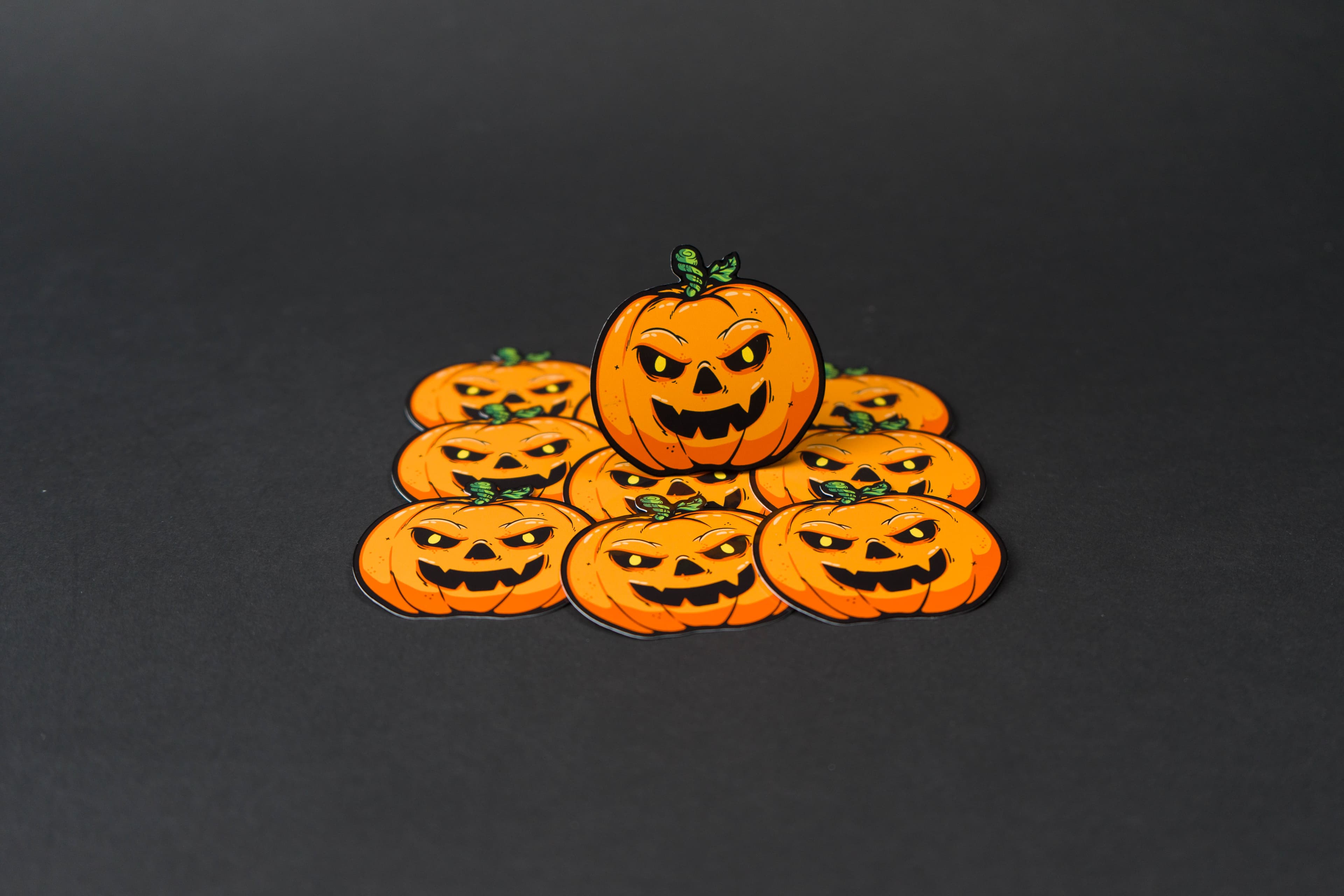 Halloween klistremerker