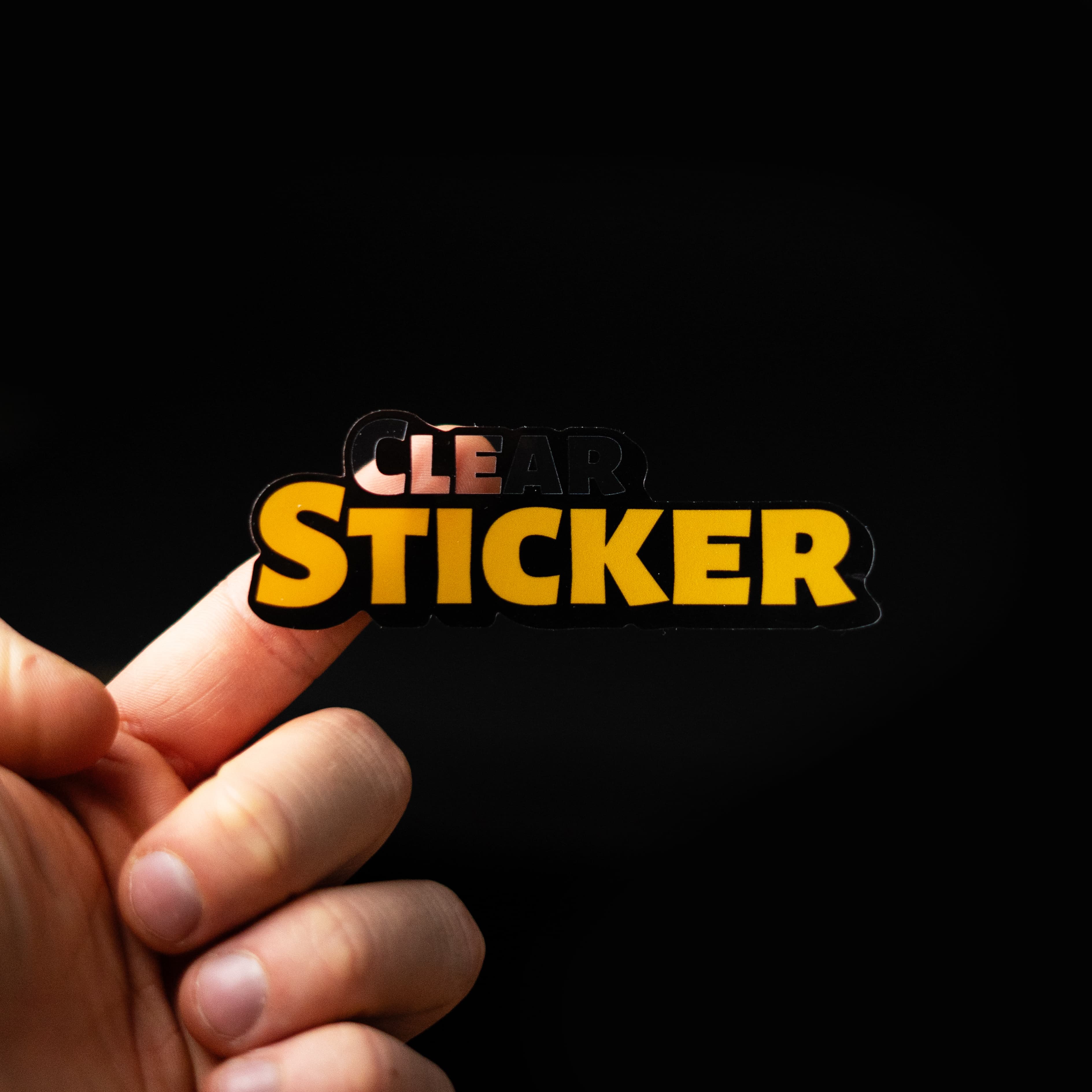 Gjennomsiktige klistremerker - Mr.Sticker