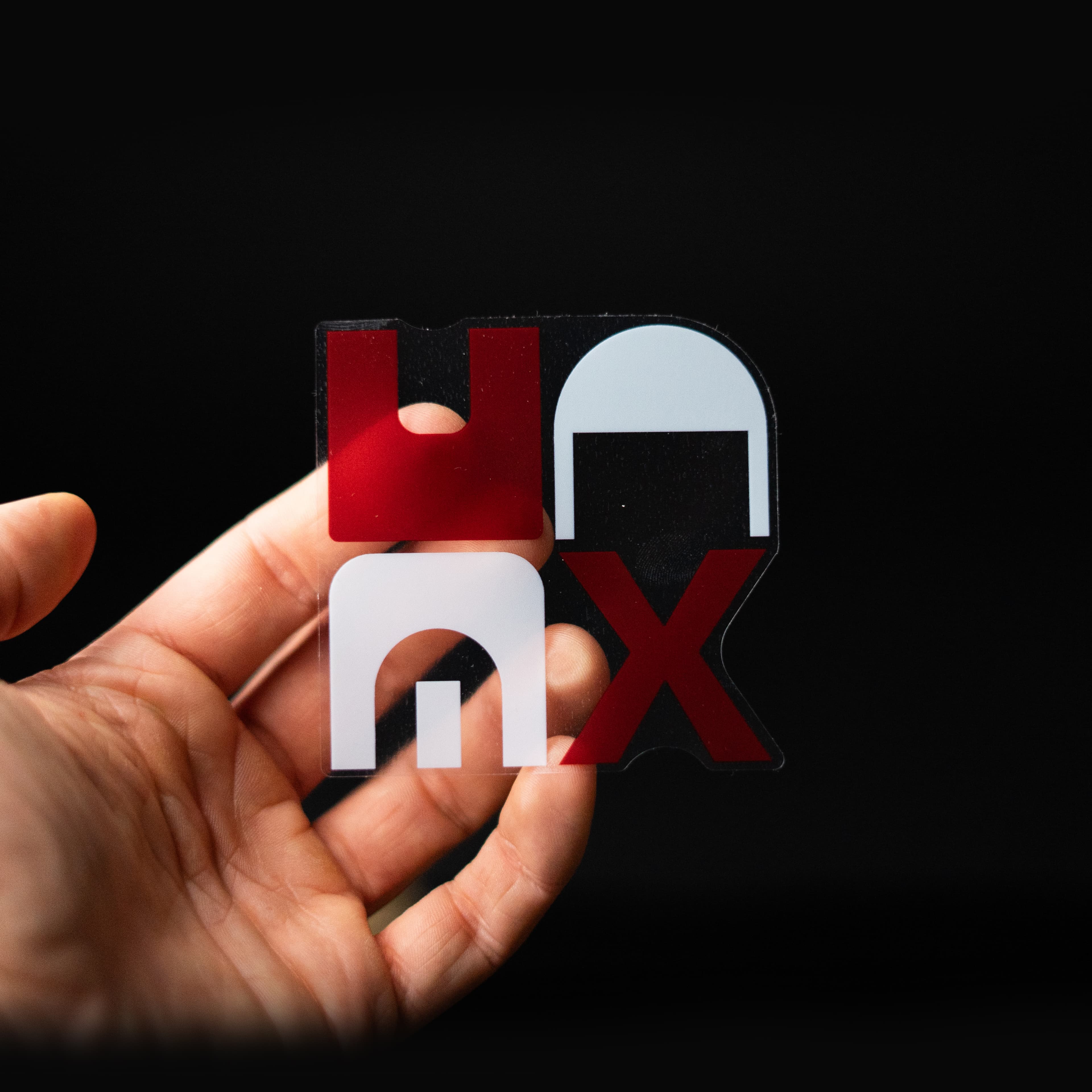 Vend UX Gjennomsiktige klistremerker - Mr.Sticker