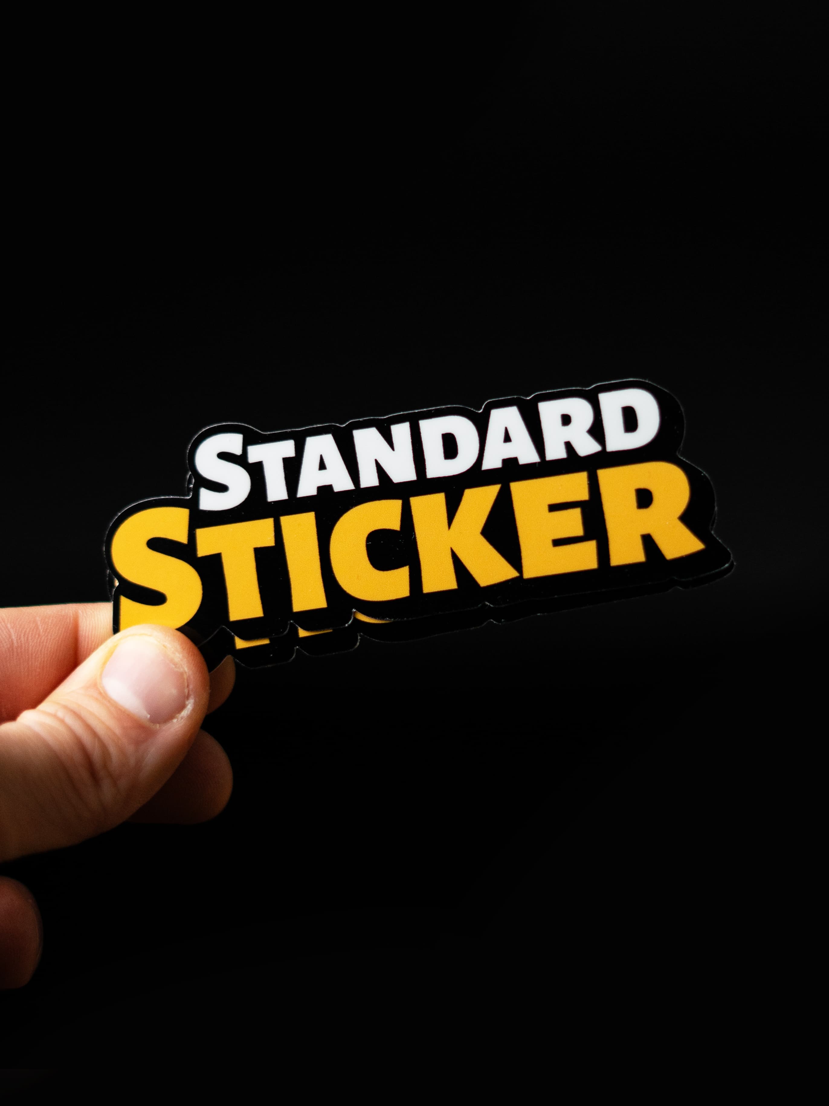 Klistremerke produsert hos Mr.Sticker